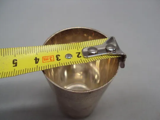 Купити Рюмка стопка серебро 925 проба Украина Киев вес 44,38 г высота 6 см, диаметр 3,8 см №14330