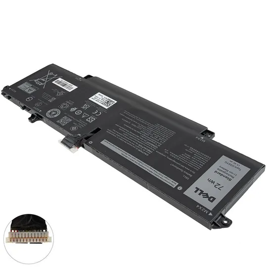 Купити Оригінальна батарея для ноутбука DELL 3N81G (Precision 5490) 15.4V, 72Wh, Black