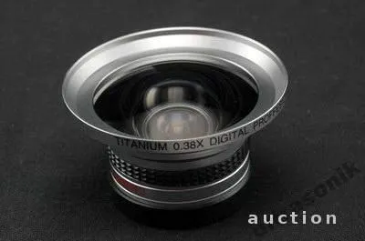 Конвертер Titanum 0.38X Digital AF Ultra Wide конвертер для фото- видеокамер 48мм Macro Japan Вживане З аукціону
