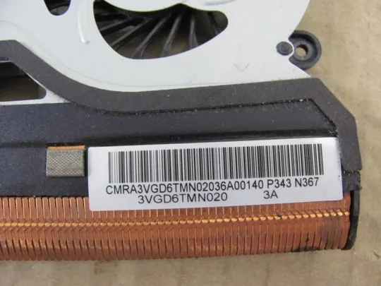 номер0318-16 система охолодження 3VGD6TMN020 для Sony Vaio SVF15 SVF15A SVF152 Охолоджувальна система Кулери та системи охолодження Охолодження материнської плати cooling system Кулер Охолоджувальний блок оригінал З аукціону