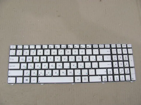 номер0210-4 клавіатура,Keyboard робоча AEKJ3701010   для Asus K52 X54 N53 N61 N73 N90 P53 X54 X55 X61 оригінал Ціна