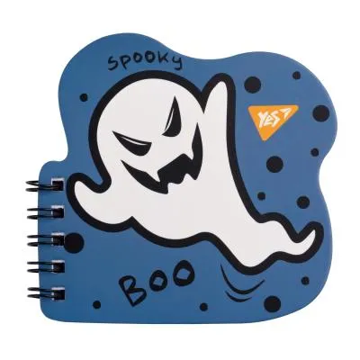 Блокнот Yes А7/24 дв. спираль Spooky, фигурный (681814) Ціна