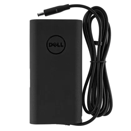 фото, Оригінальний блок живлення для ноутбука DELL 19.5V, 4.62A, 90W, 4.5*3.0-PIN, Black, OVALE