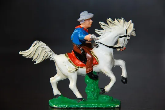 ковбой ГДР №091 ДЖИМ БРИДЖЕР Фрихольд Фишер на коне №312 З аукціону