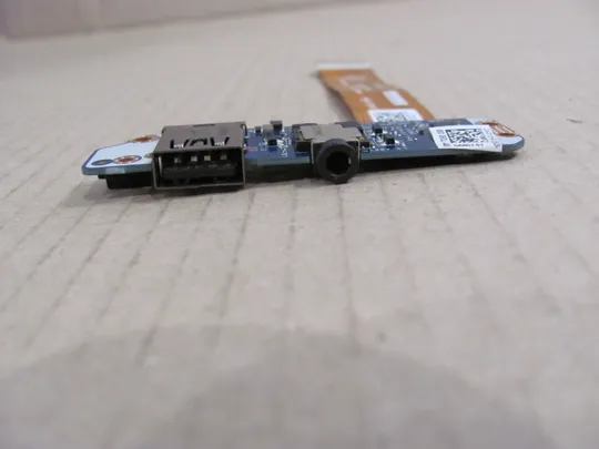 номер0356-21 плата USB AUDIO ZBU10 LF-A961P 0KCXKT  кнопка вкл  для Dell Latitude P40G  E7450 7450 оригінал З аукціону