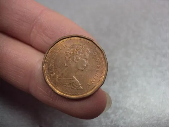 монета канада 1 цент 1989 №9531 З аукціону