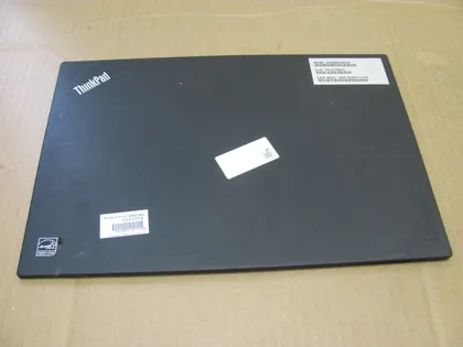 фото, номер1035-10 кришка матриці AP12D000100 AP169000D00 з кріпленням + шлейф DC02C009H00 для Lenovo Thinkpad T470 T480  Кришка дисплея Тильна кришка Корпус матриці Верхня кришка matrix cover Top Case LCD Cover Rear Lid Back Cover Housing Cabinet оригінал