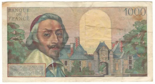 Купити 1000 франків 1956 року Франція
