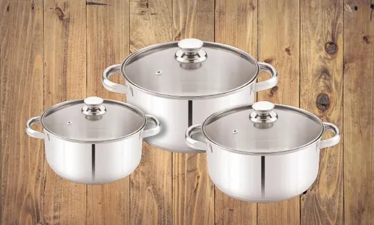 Набор кастрюль Empire EM-7364 6 предметов Ціна