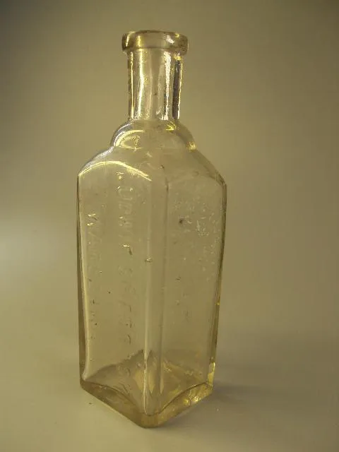 бутылка бутылочка варшава ludwik spiess i syn warszawa стекло высота 14 см (№1122) Продаж