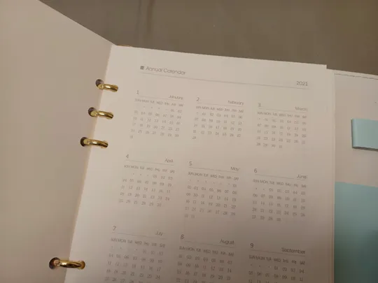 0850 Блокнот-планувальник-органайзер Personal Memo (Bluegold, A5)  Стан Нового НІМЕЧЧИНА З аукціону