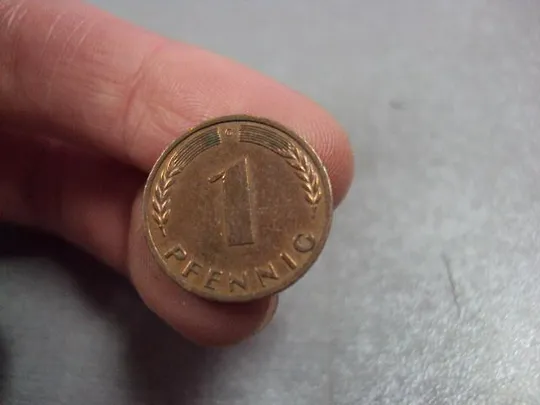 Купити монета германия 1 пфенниг 1970 №9952