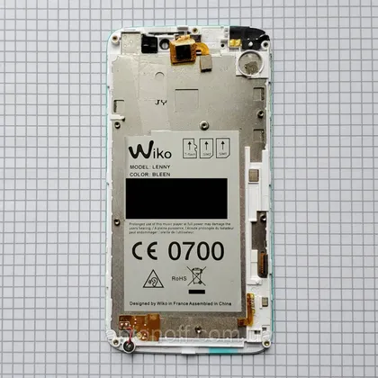 фото, LCD дисплейний модуль Wiko Lenny для телефону Б/В оригінал