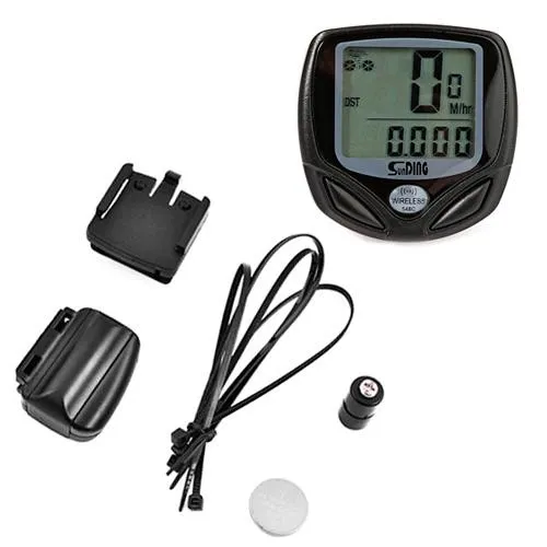 Купити Велокомпьютер беспроводной одометр спидометр 14 функций SunDING SD-548C