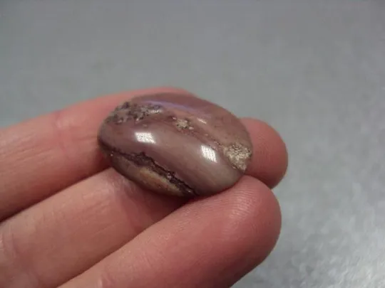 Камень яшма овальная для ювелирных изделий вес 2,71 г размер 5 х 24 х 16,5 мм №13262 Характеристики