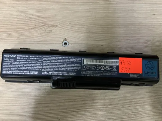 581 ACER Aspire AS07A51 Знос: 43% Aspire 4730, 4730Z Aspire 5535 Aspire 5536 Aspire 5735 Ціна