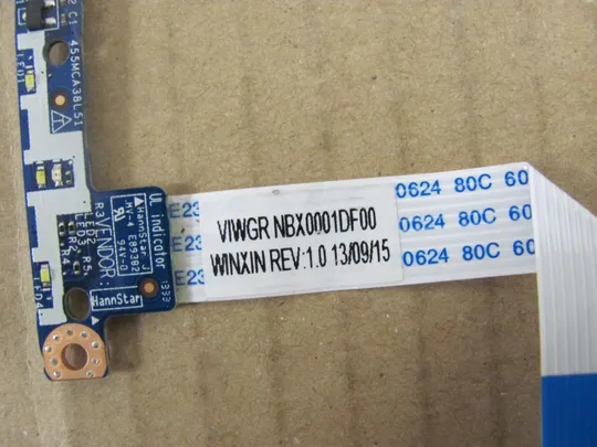 380-14 плата кнопки вкл LS-9635P 455MCA38L51 NBX0001DF00 для Lenovo IdeaPad G500, G505, G510 оригінал Продаж