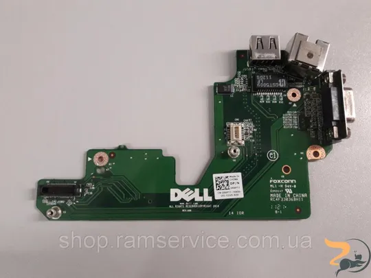 USB, VGA, Ethernet 8P8C(common:RJ-45) роз'єми для ноутбука Dell Latitude E5420m, cn-096pt7, б/в Ціна