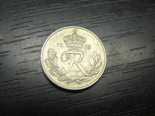 10 оре 1957 Данія Ціна