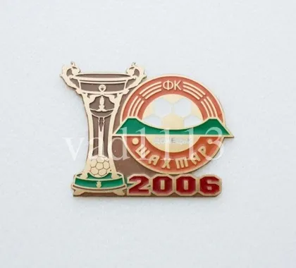 фото, Футбол значок - Чемпион Украины 2006 года Шахтер Донецк.