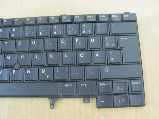 номер0276-1 клавіатура Клавіатура для ноутбука  Keyboard  робоча з підсвіткою 00416G 0T9TKM 034GWF NBX00012G00 для Dell Latitude E6420 E6330 E6430 E6440 оригінал Продаж