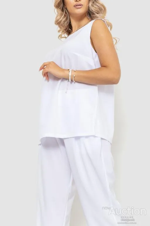 Купити Костюм женский классический, цвет белый, 102R5219