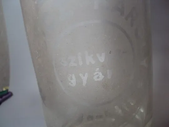 бутылка большая babicz karoly szikviz-gyara nagukata высота 24 см (№ 885) З аукціону
