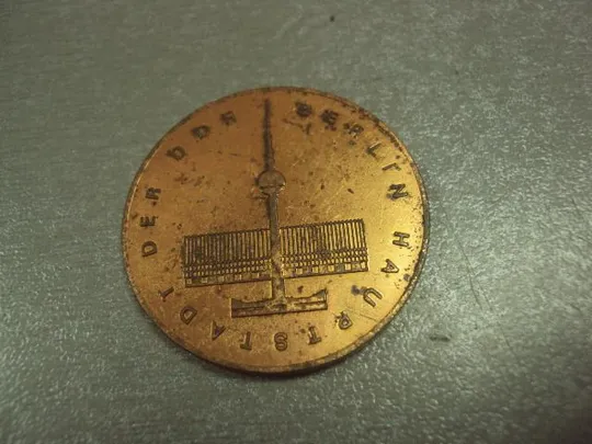 Купити медаль настольная жетон гдр фестиваль 1973 берлин hauptstadt der ddr berlin x festival №8114