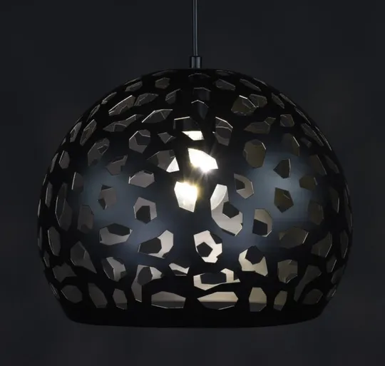 Люстра подвесная на 1 лампочку 27803 Черный 30-200х30х30 см. Інтернет-аукціон