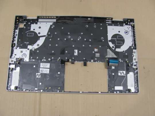 Купити 694-30 Кришка панель палмрест клавіатура з підсвіткою робоча 460.0N409.0001 0W9W9N для DELL Inspiron 15 Plus 7510 7610 оригінал