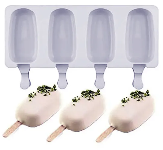 Купити Силіконова форма для морозива на 4шт