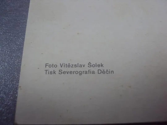открытка замок лисек Lisek чехия №892 Інтернет-аукціон
