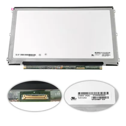 фото, Матриця 12.5 LP125WH2-SPM1 (1366*768, 30pin(eDP, IPS), LED, SLIM (горизонтальні вушки), матова, роз'єм праворуч знизу) для