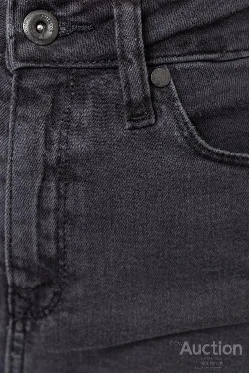 Джинсы женские skinny, цвет темно-серый, 186R0029 Де купити