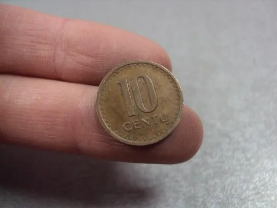 Купити монета литва 10 центов 1991 №8462