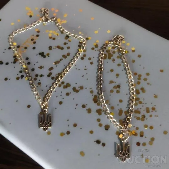 Купити Браслет з гербом україни: на руку та ногу