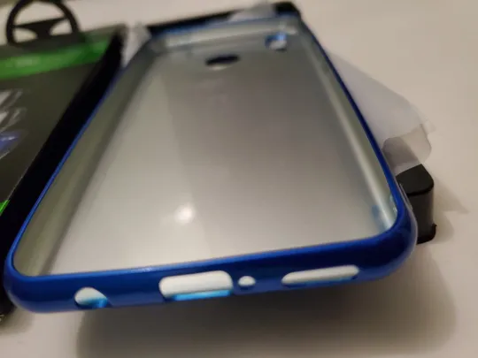Чехол чохол бампер Huawei P Smart Plus Nova 3i 2018 Blue З аукціону