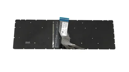 фото, Клавіатура для ноутбука HP (250 G6, 255 G6 series) rus, silver, без фрейма, підсвічування клавіш
