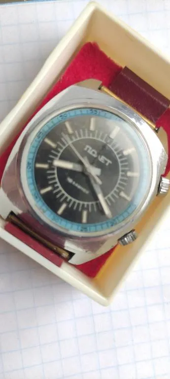 Полёт Винтаж  Мужские часы с будильником 18 камней СССР Редкий обслужены nd463 Де купити