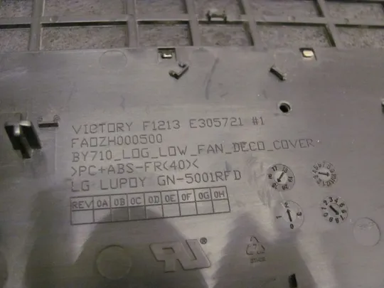 фото 13, номер0149-3 Кришка, дно, піддон корпуса AM0ZH000100 для LENOVO IdeaPad Y700 Y700-17 Y700-17iSK оригінал