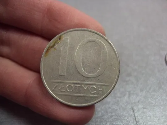 Купити монета польша 10 злотых 1987 №9786