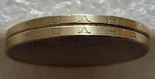 (6950) 1 гривня 2014 1БА1, 1БА2 - 2 монети одним лотом (1 гривна 2014) З аукціону