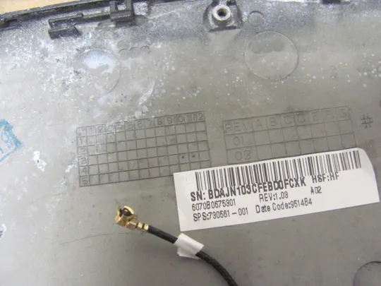 номер0930-5 кришка матриці кришка дисплея корпус матриці задня кришка matrix cover 6070B0675301 730561-001 для HP Elitebook 820 G1 оригінал Недорого