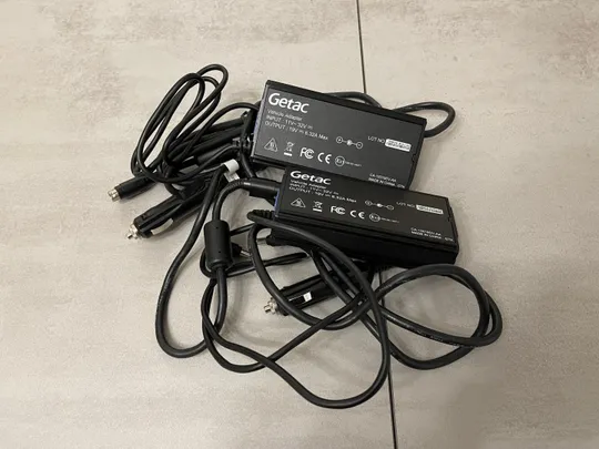 Купити Автомобільна зарядка для ноутбуків / планшетів Getac CA-12019DV-AA / GAD2X8 19V 120W. Оригінал