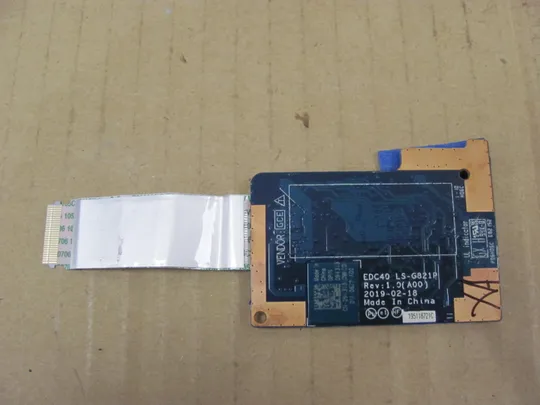 697-36 плата EDC40 LS-G821P 0RVN2G NBX0002FC00  для DELL Latitude 7400 E7400 5310 E5310 5400 5401 5405 5500 оригінал З аукціону