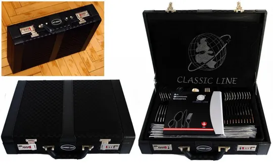Столові прибори Classic Line 72 предмета 12 персон Швейцарія Характеристики