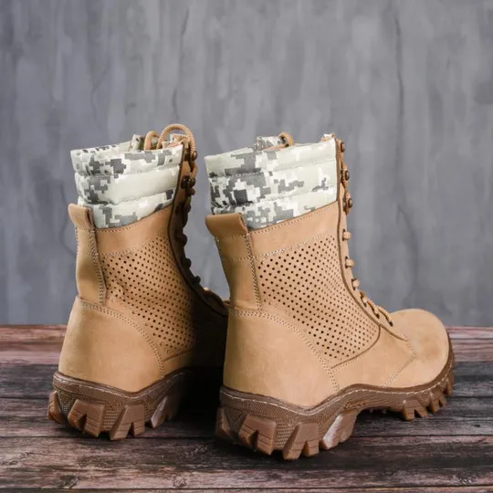 Берцы тактические сетка ВСУ (ЗСУ) 7303 40 р 26 см коричневые Недорого