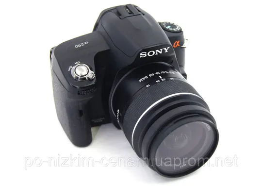 Дзеркальний фотоапарат Sony Alpha DSLR-A290 Kit - 14,2 Мп - Ідеал ! Ціна