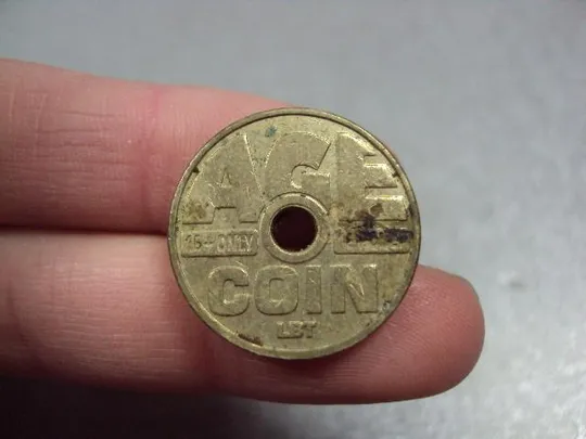 Купити монета жетон нидерланды табак AGE coin lbt №8302