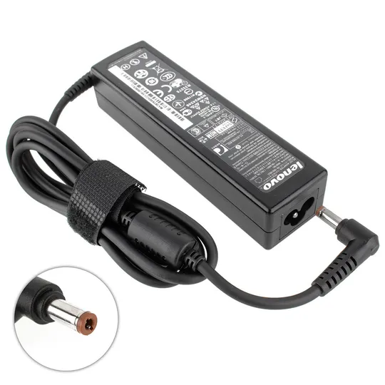 Купити Оригінальний блок живлення для ноутбука LENOVO 20V, 3.25A, 65W, 5.5*2.5mm, Black, RECTANGULAR